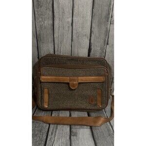 Vintage Hartmann Suitcase Vintage Tweed Briefcase - 18x12x8
